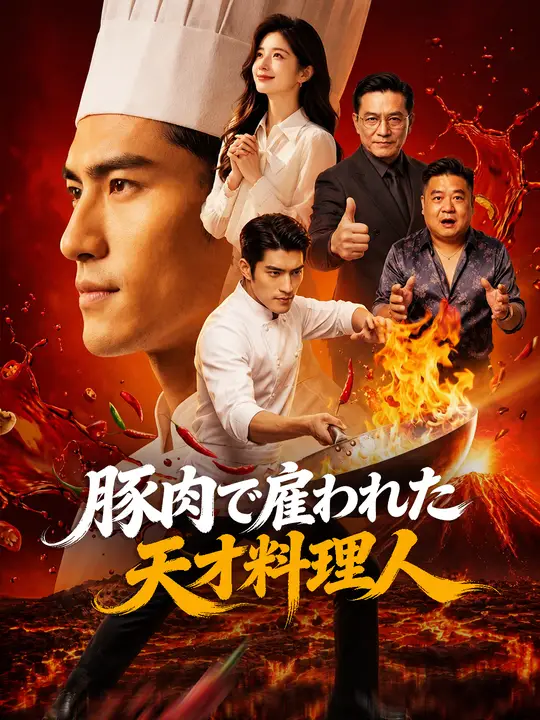 Poster 豚肉で雇われた天才料理人