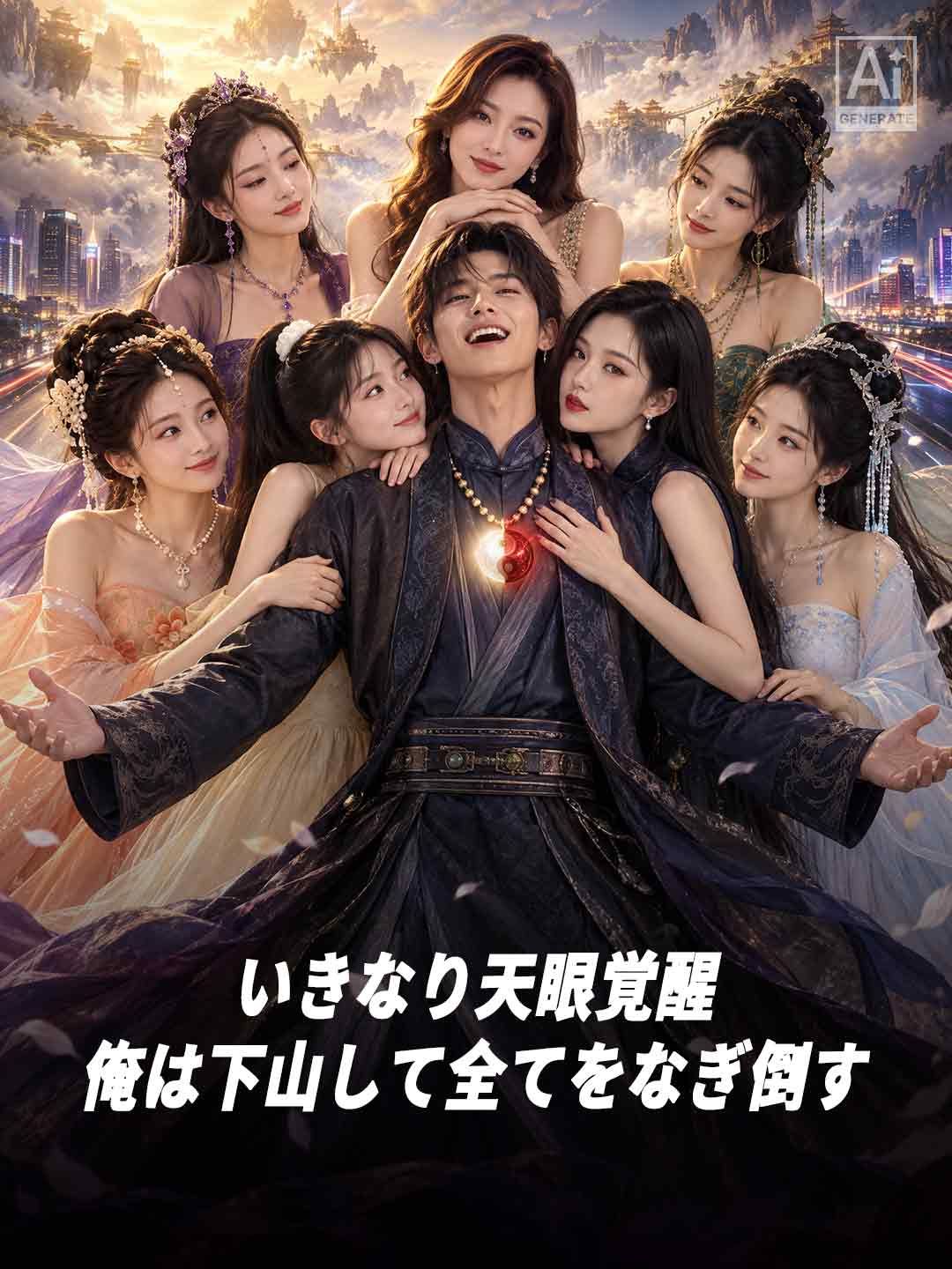 Poster いきなり天眼覚醒 俺は下山して全てをなぎ倒す