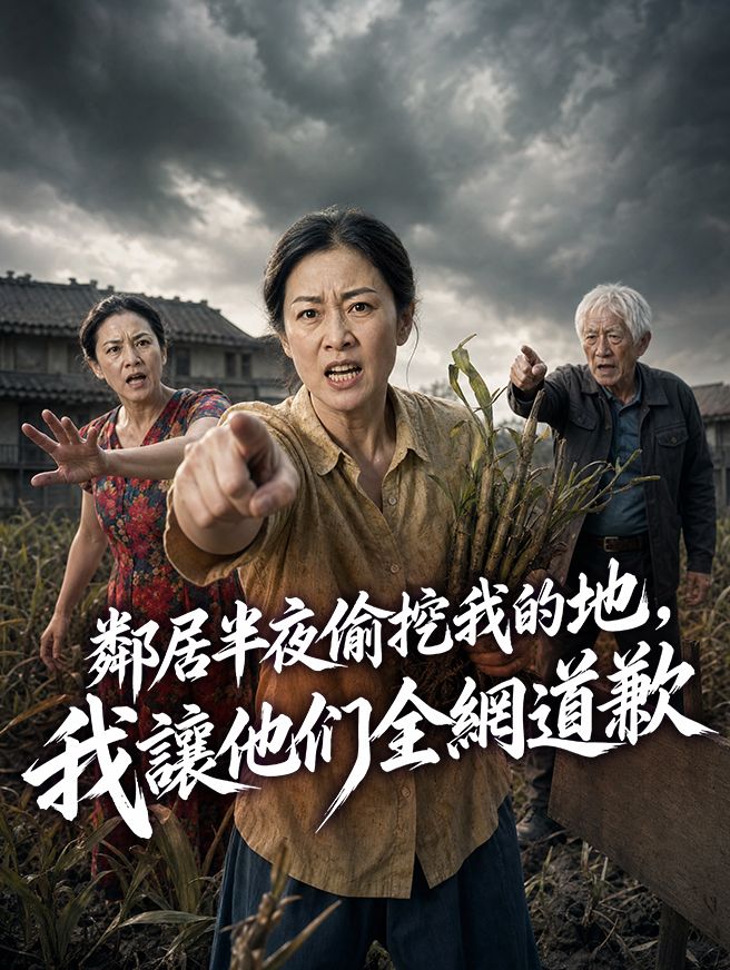 Poster 鄰居半夜偷挖我的地，我讓他們全網道歉