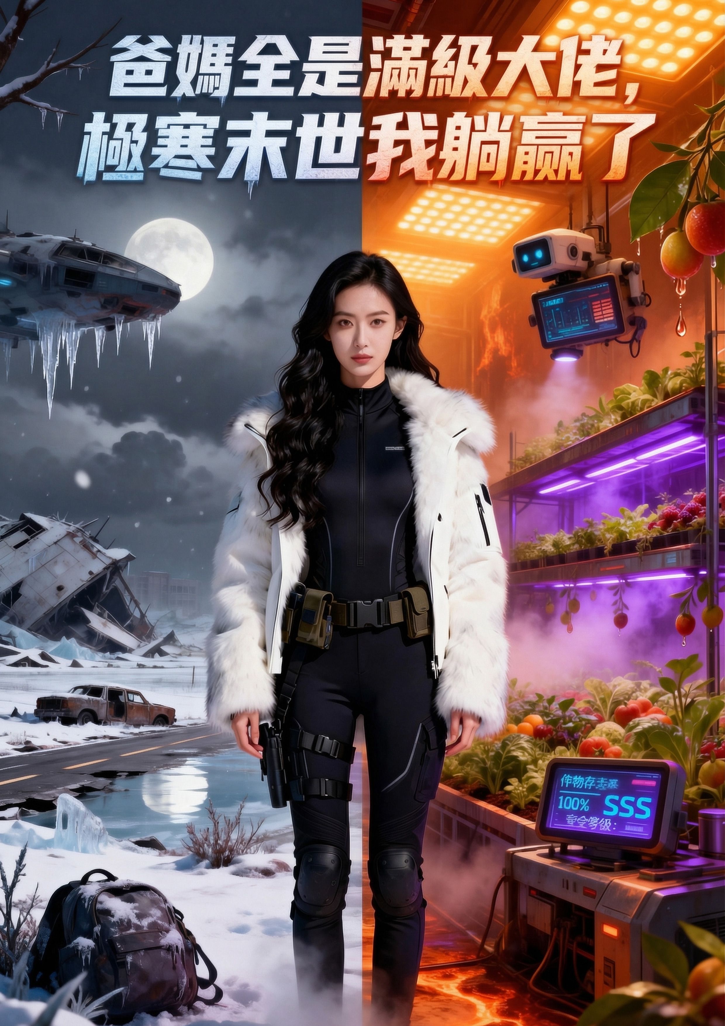 Poster 爸媽全是滿級大佬，極寒末世我躺贏了
