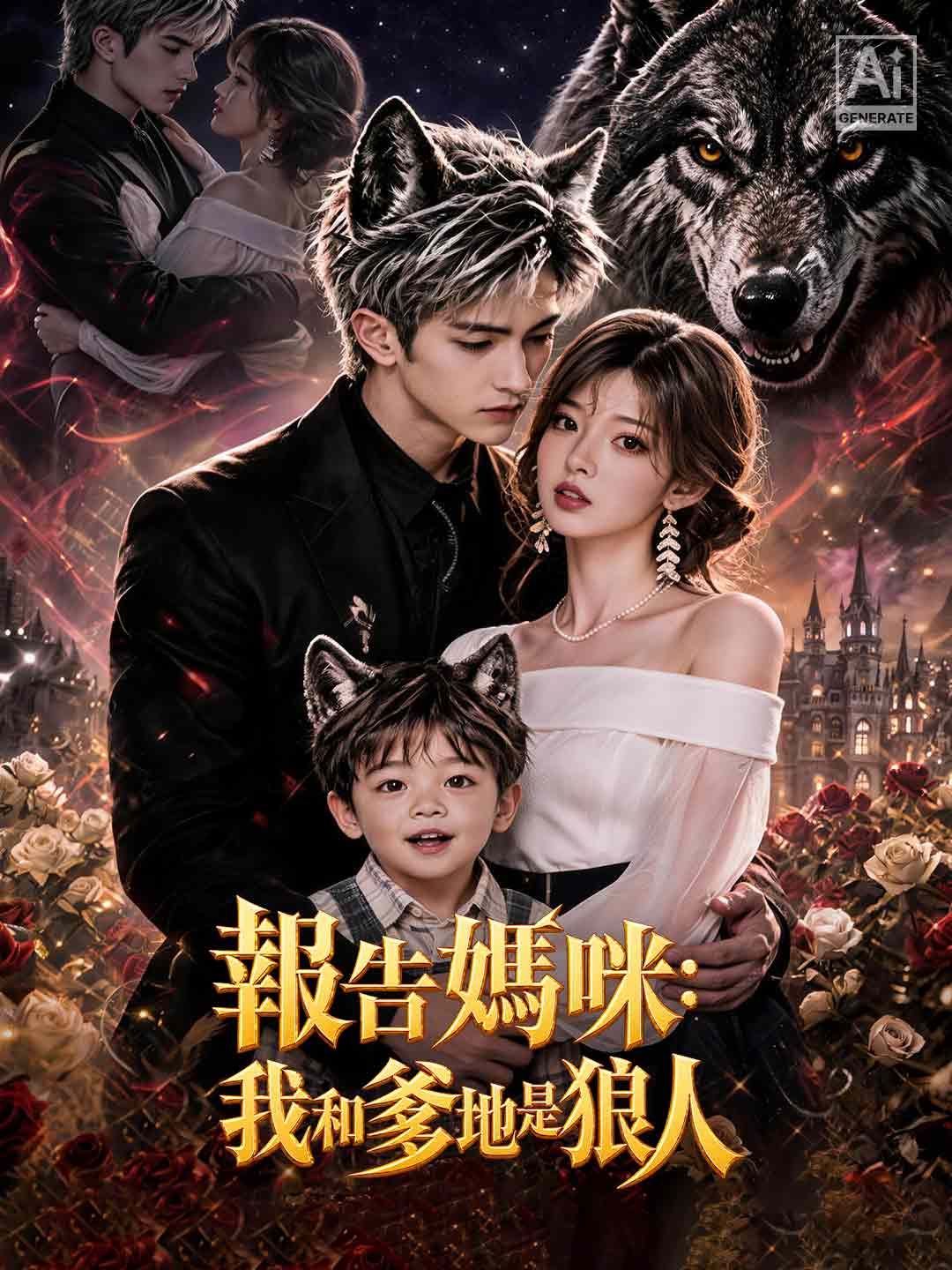 Poster 報告媽咪：我和爹地是狼人
