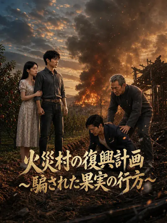Poster 火災村の復興計画～騙された果実の行方～