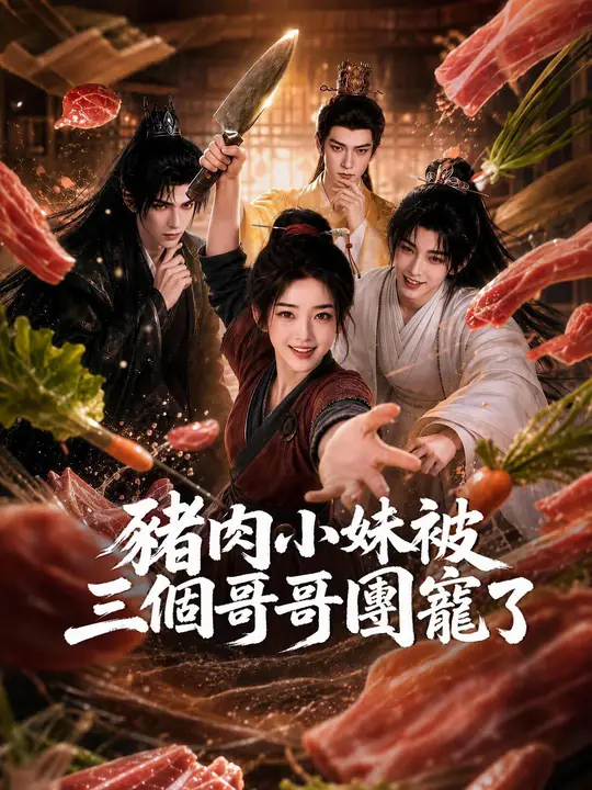 Poster 豬肉小妹被三個哥哥團寵了