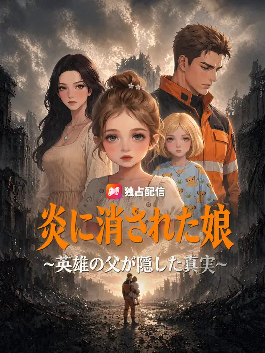Poster 炎に消された娘～英雄の父が隠した真実～