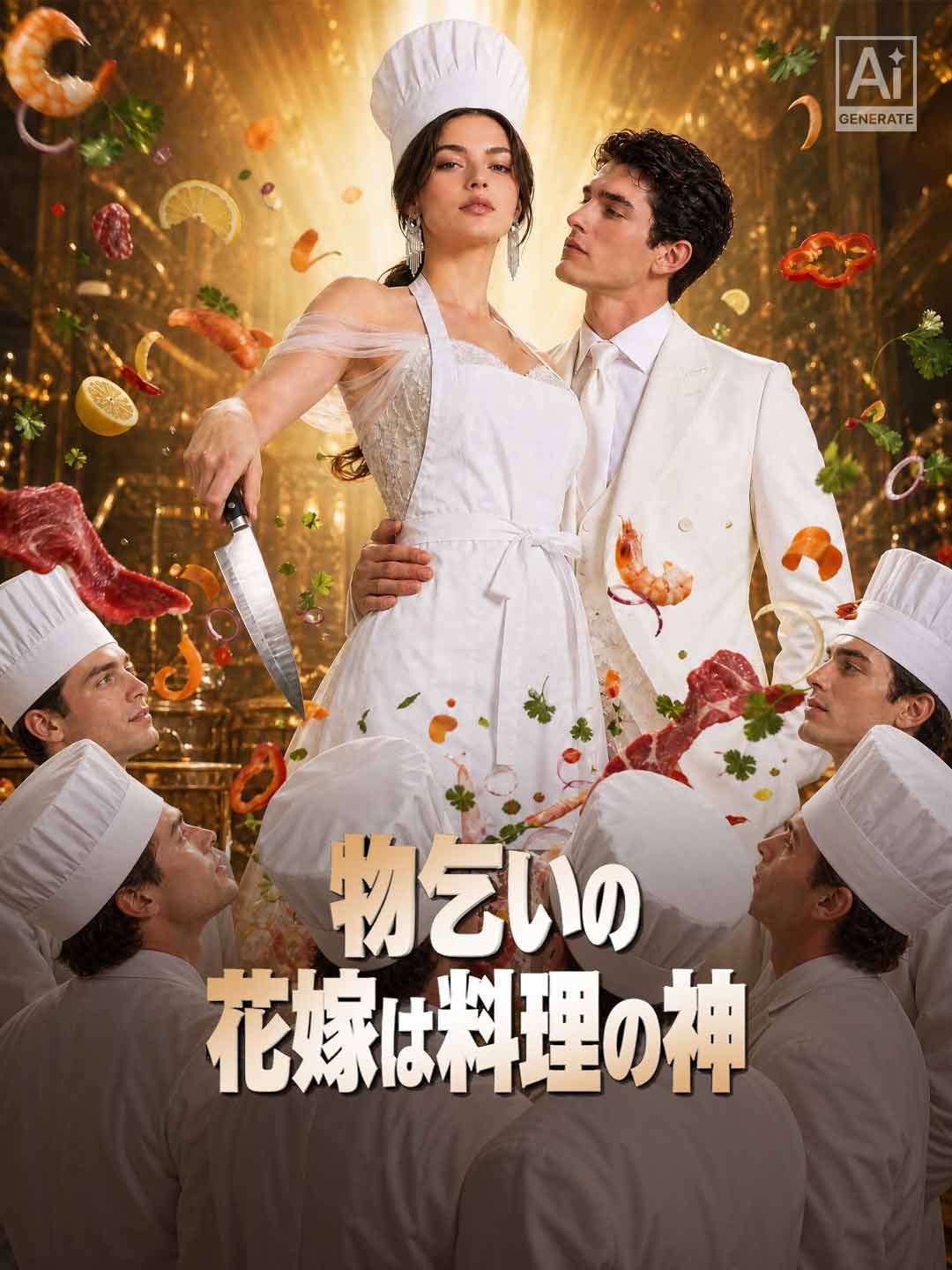 Poster 物乞いの花嫁は料理の神