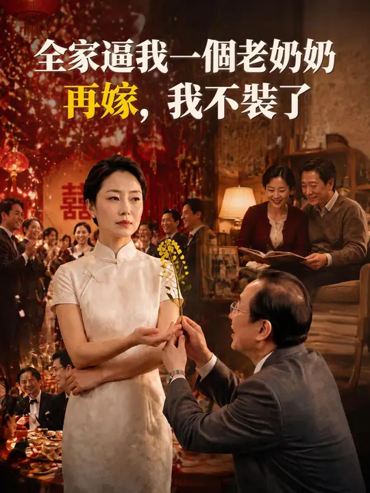 Poster 全家逼我一個老奶奶再嫁，我不裝了