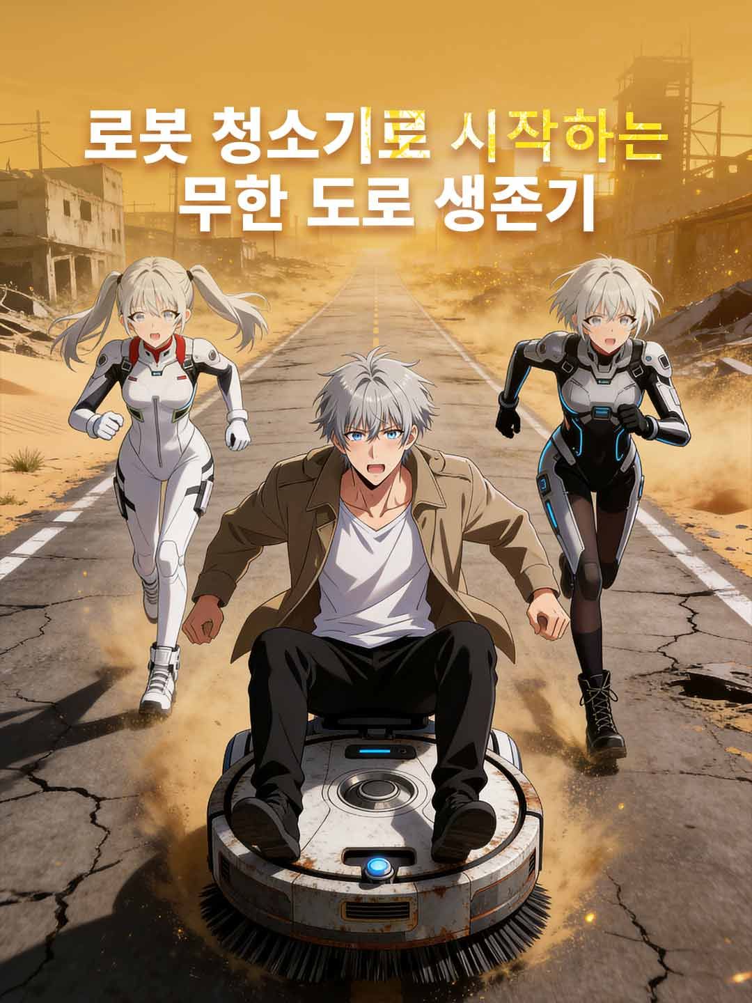 Poster 로봇 청소기로 시작하는 무한 도로 생존기