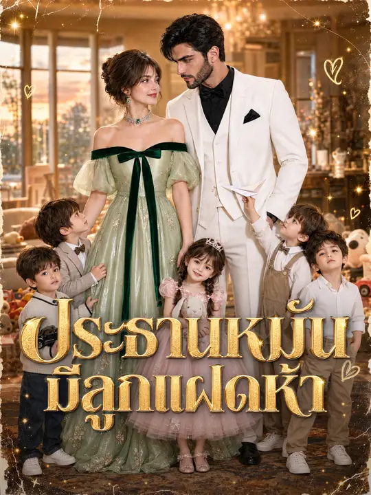 Poster ประธานหมันมีลูกแฝดห้า