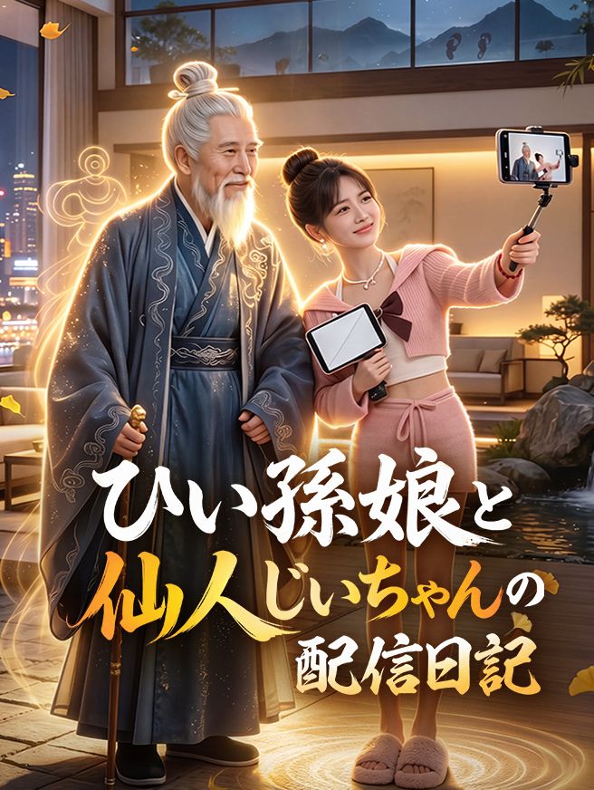 Poster ひい孫娘と仙人じいちゃんの配信日記