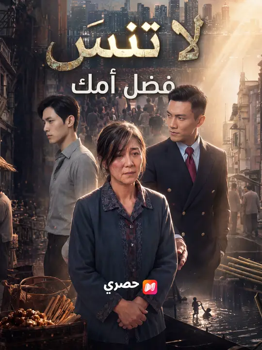 Poster لا تنسَ فضل أمك