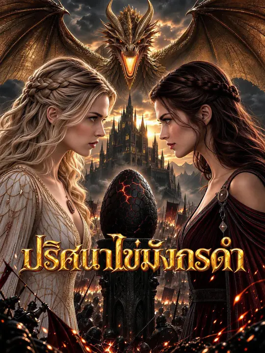 Poster ปริศนาไข่มังกรดำ