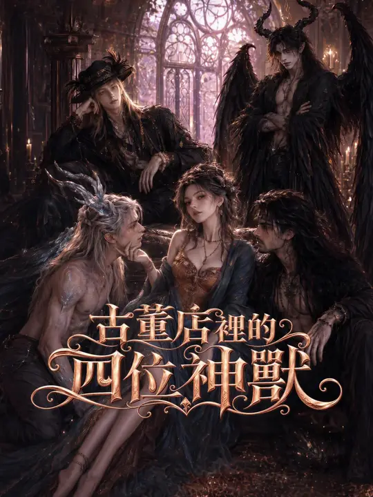Poster 古董店裡的四位神獸