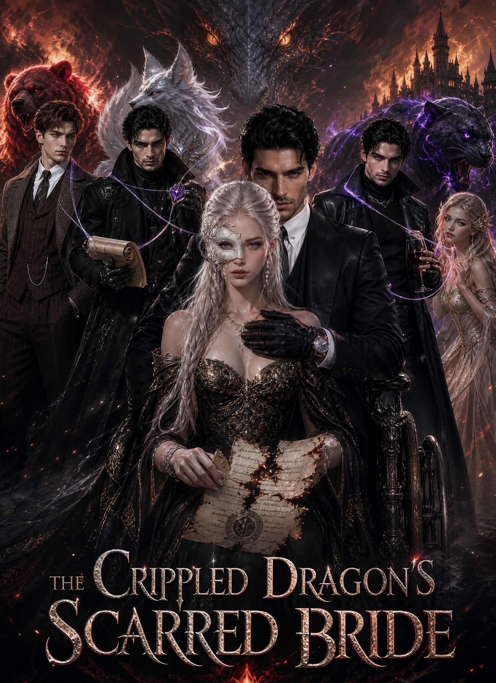 Poster The Crippled Dragon's Scarred Bride