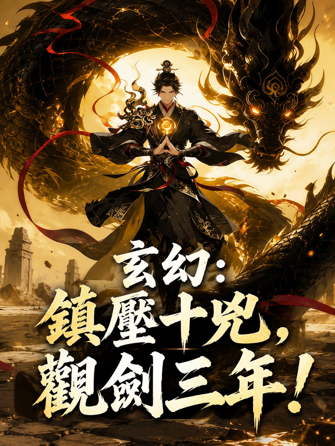 Poster 玄幻：鎮壓十兇，觀劍三年！
