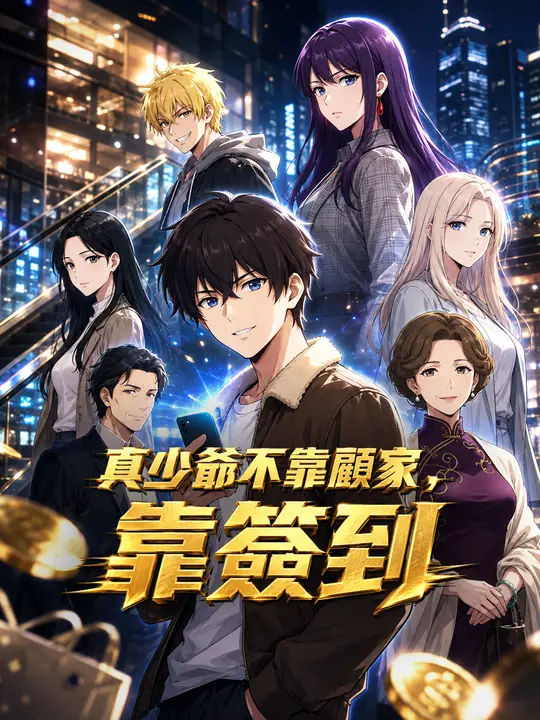 Poster 真少爺不靠顧家，靠簽到