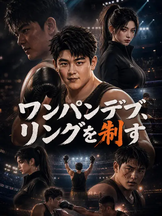 Poster ワンパンデブ、リングを制す