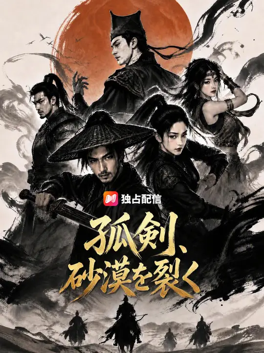 Poster 孤剣、砂漠を裂く