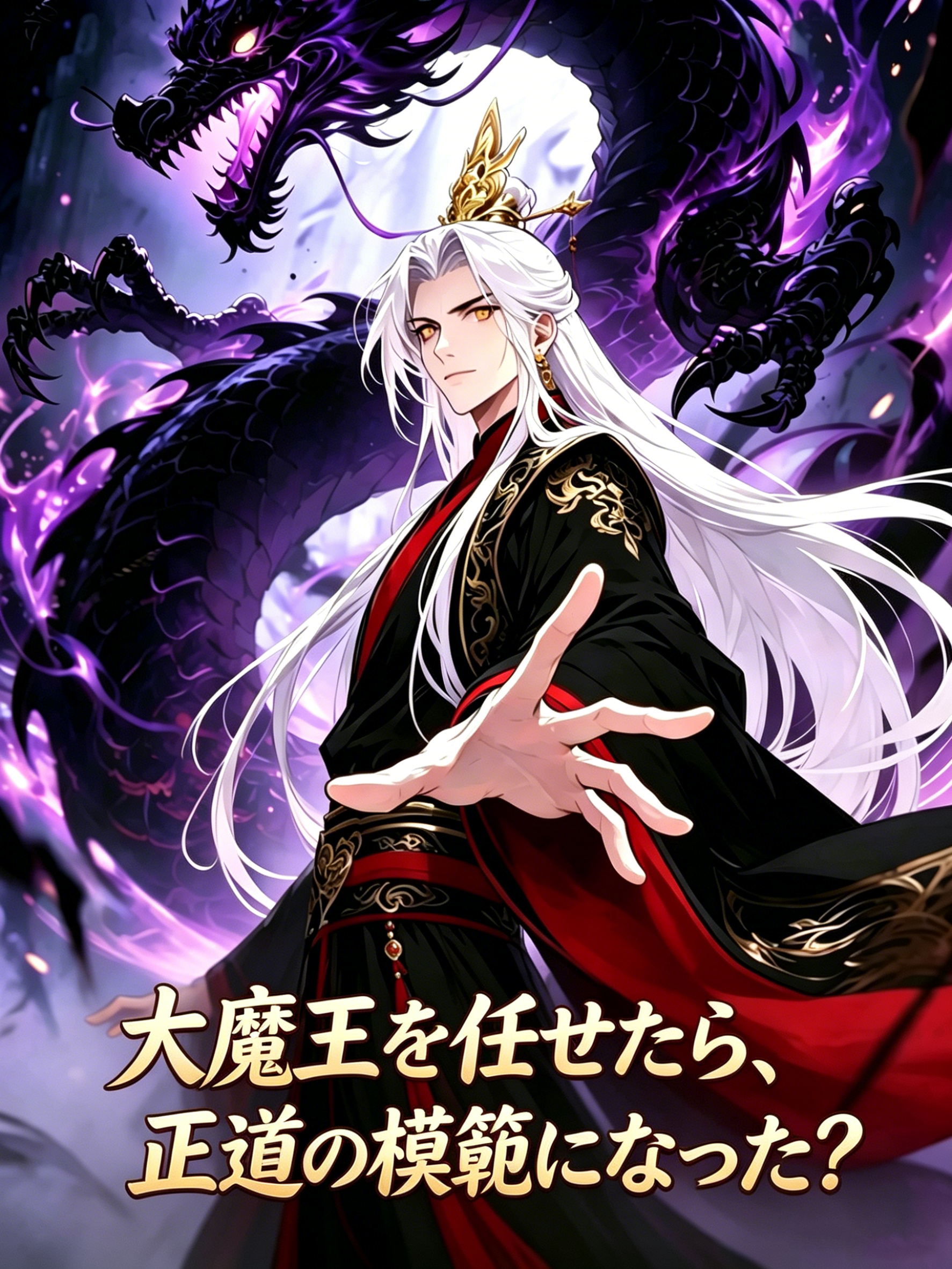 Poster 大魔王を任せたら、正道の模範になった？