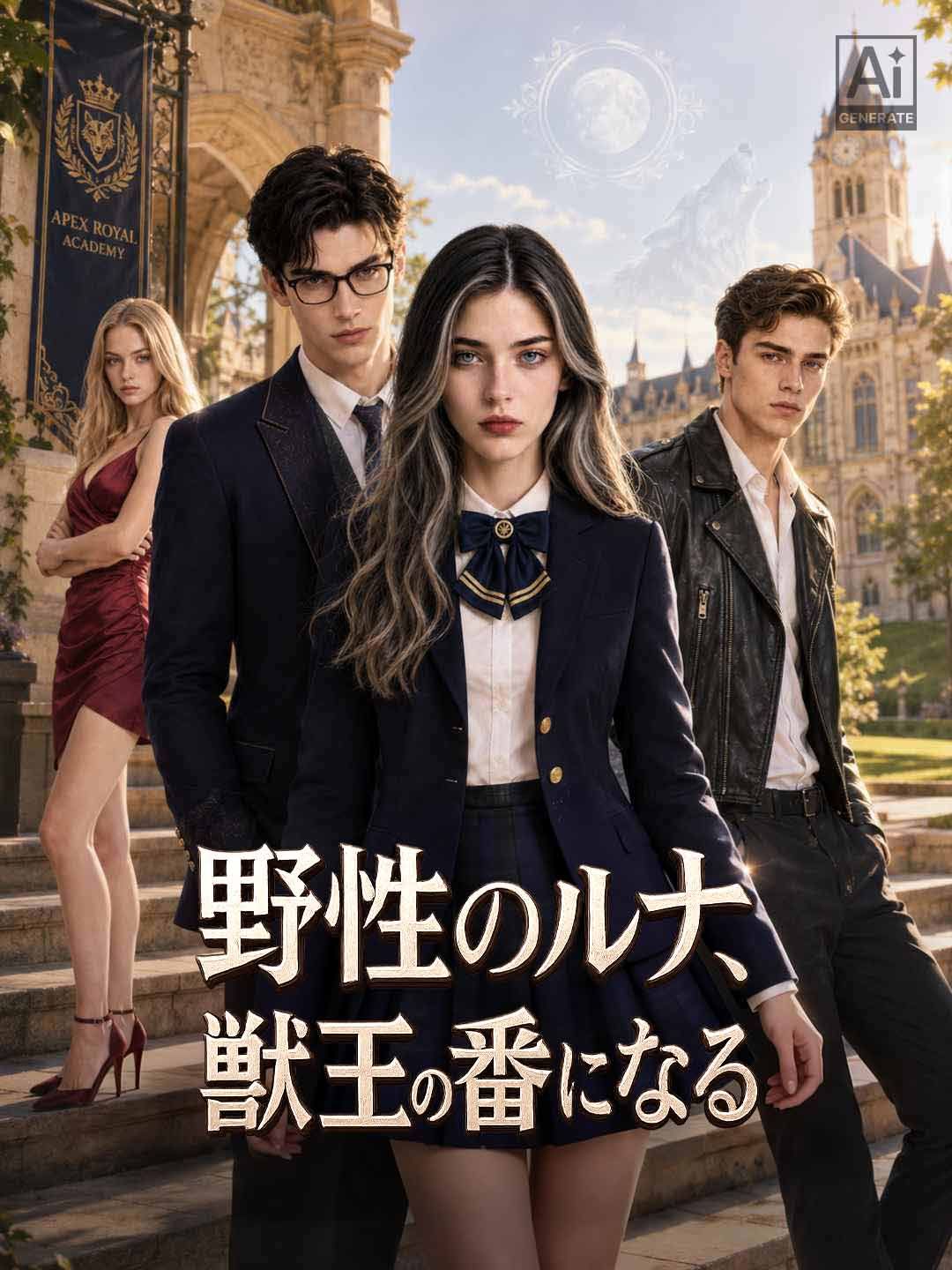 Poster 野性のルナ、獣王の番になる