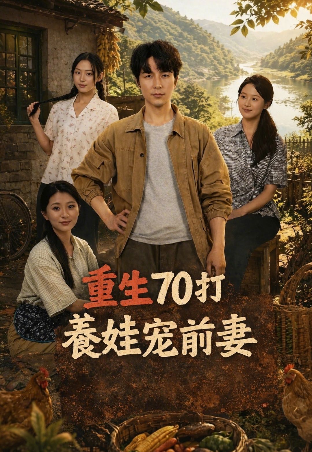 Poster 重生70打獵養娃寵前妻