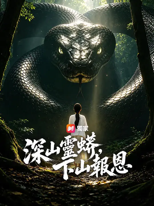 Poster 深山靈蟒，下山報恩