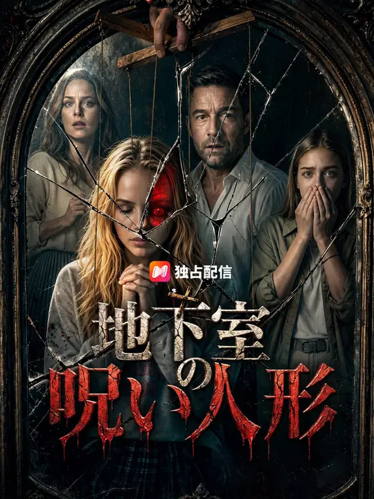 Poster 地下室の呪い人形