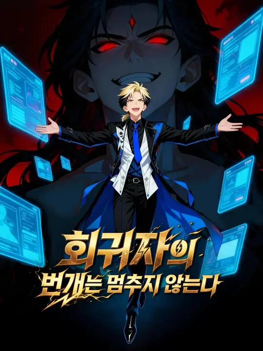 Poster 회귀자의 번개는 멈추지 않는다