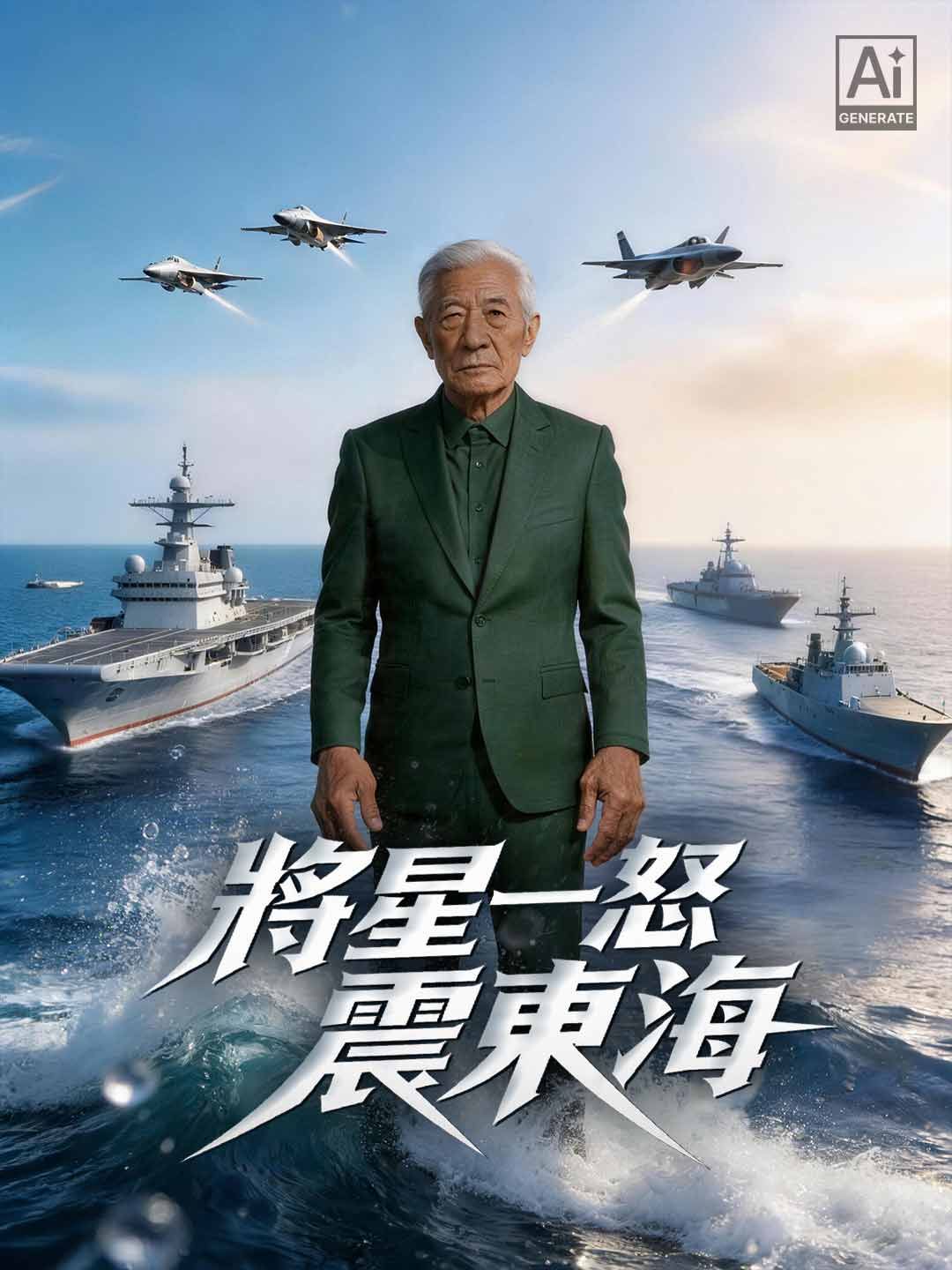 Poster 將星一怒震東海