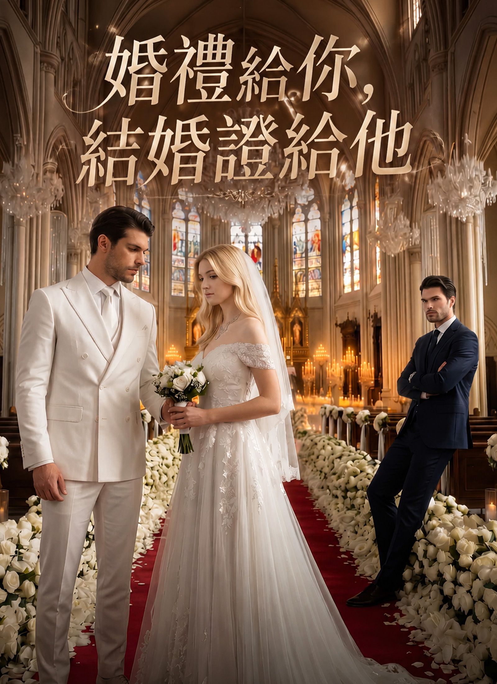 Poster 億萬黑幫霸主的隱秘掌權人【婚禮給你，結婚證給他】