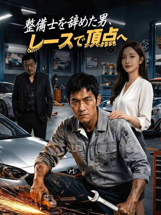 Poster 整備士を辞めた男、レースで頂点へ