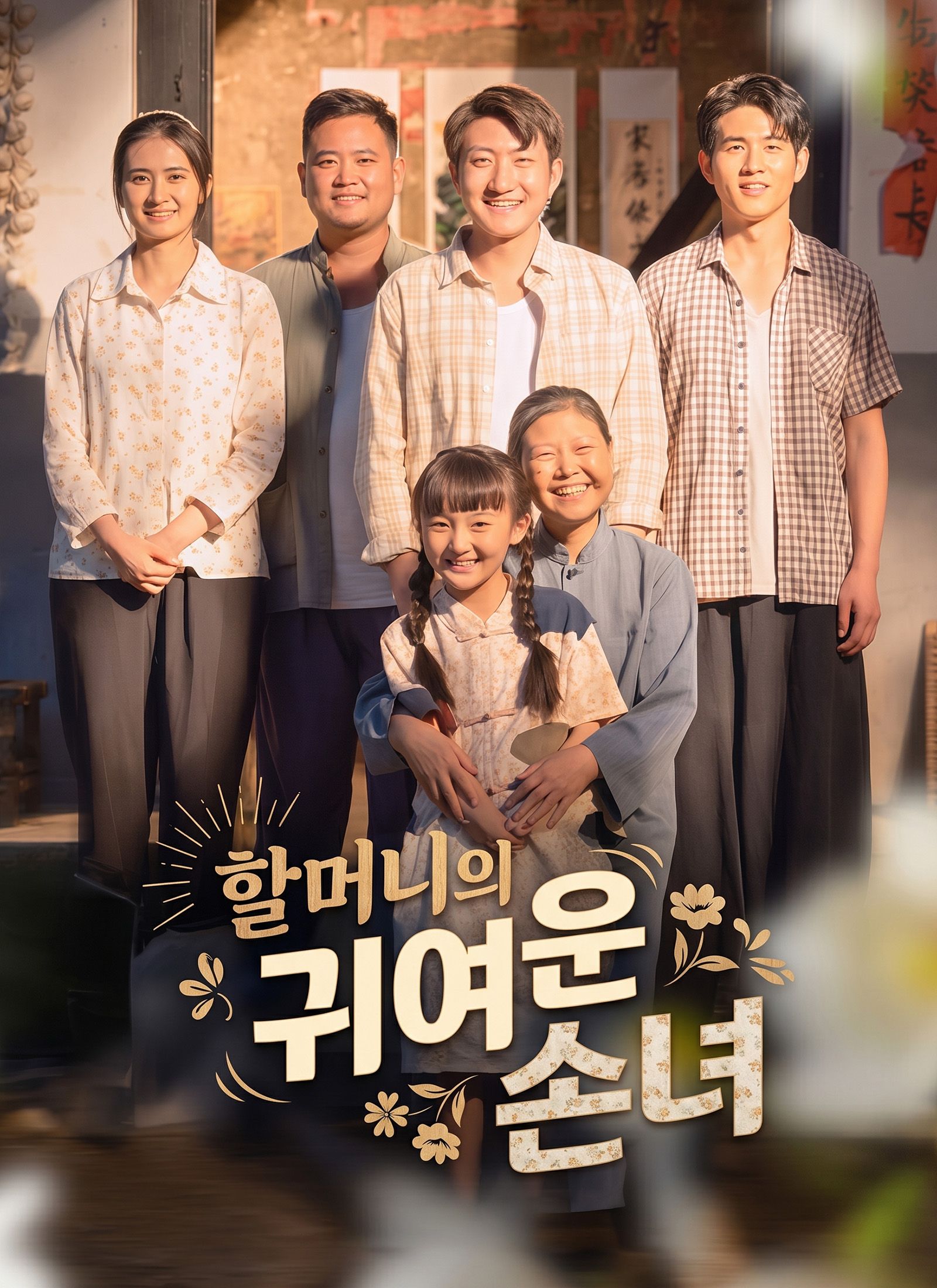 할머니의 귀여운 손녀