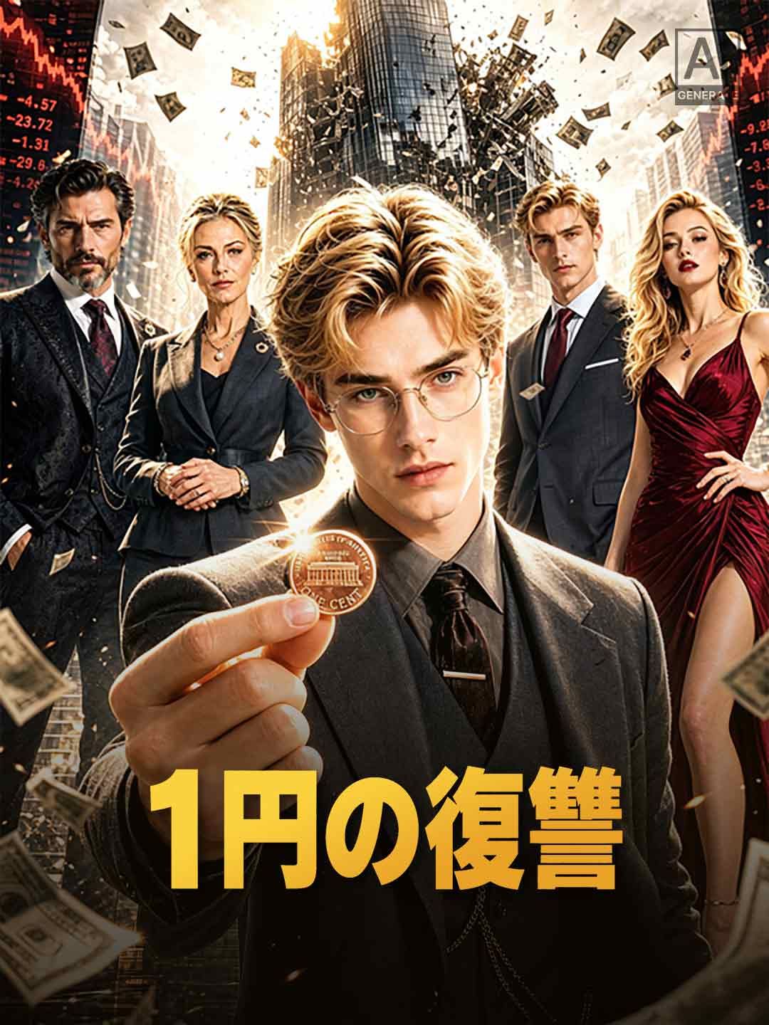 Poster 1円の復讐