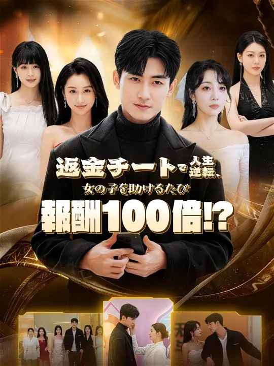 (吹き替え) 返金チートで人生逆転、女の子を助けるたび報酬100倍!?