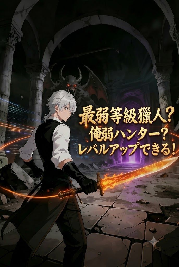 Poster 最弱ハンター？俺は無限にレベルアップできる！