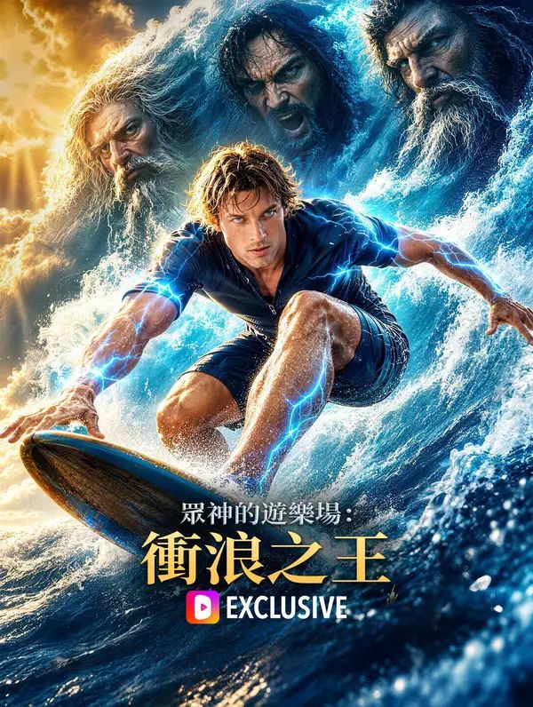 Poster 眾神的遊樂場：衝浪之王