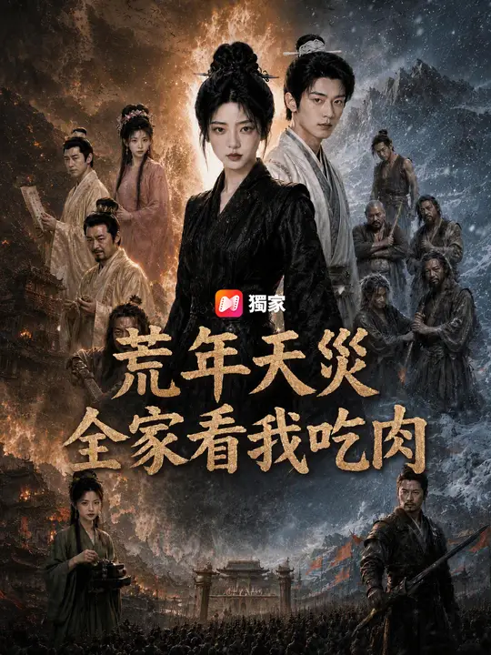 Poster 荒年天災全家看我吃肉