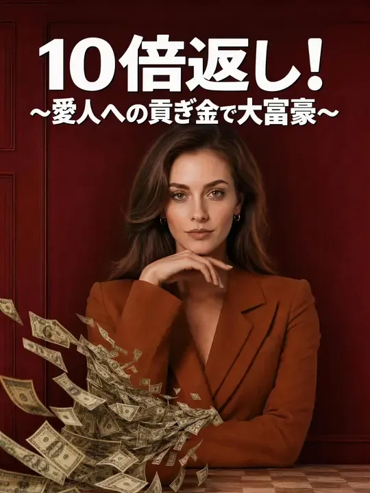10倍返し！～愛人への貢ぎ金で大富豪～