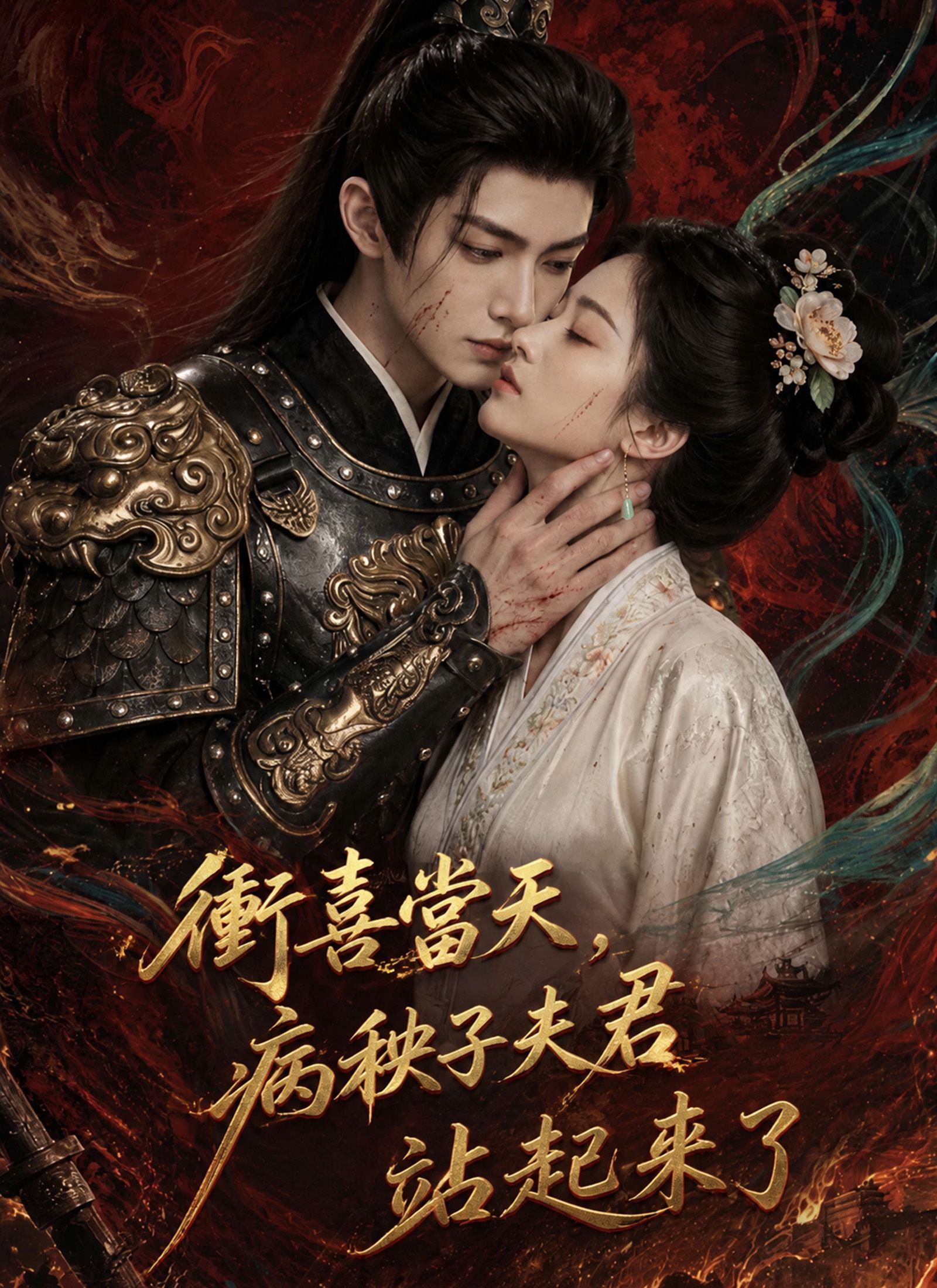 Poster 衝喜當天，病秧子夫君站起來了