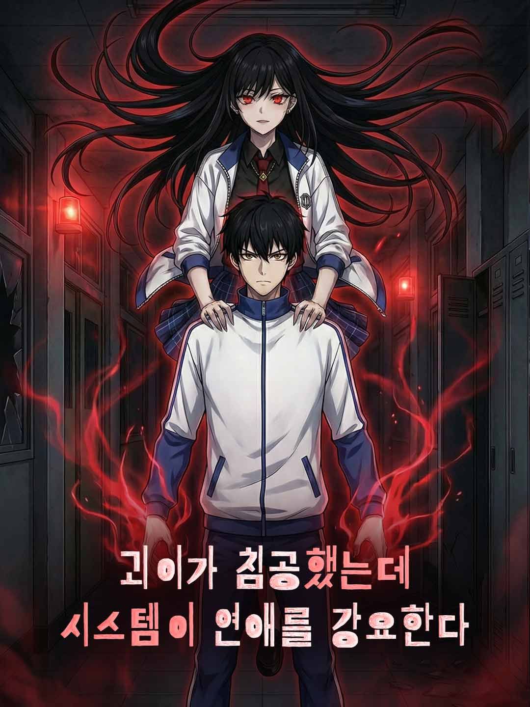 Poster 괴이가 침공했는데 시스템이 연애를 강요한다