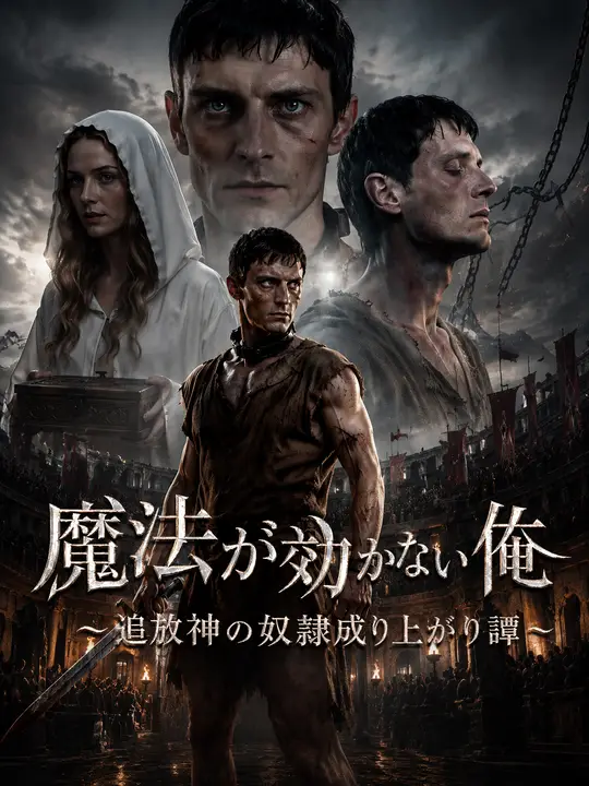Poster 魔法が効かない俺～追放神の奴隷成り上がり譚～