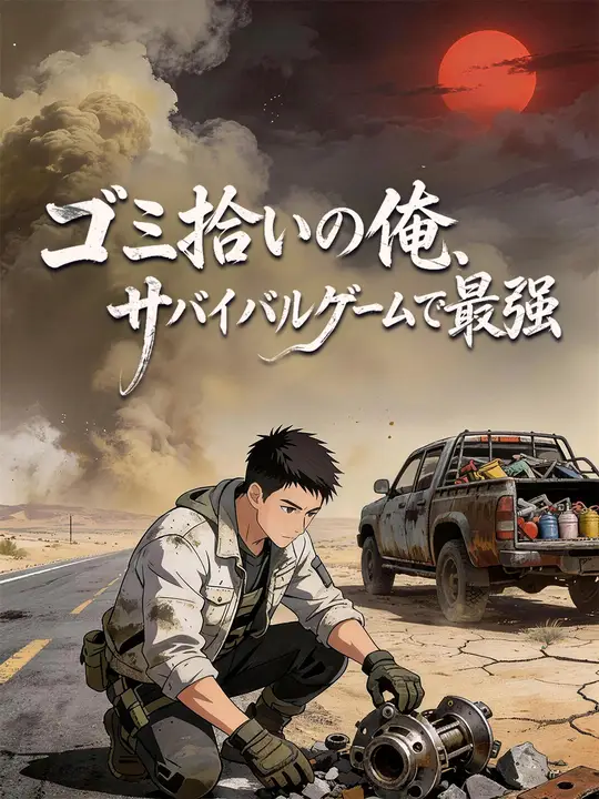 Poster ゴミ拾いの俺、サバイバルゲームで最強