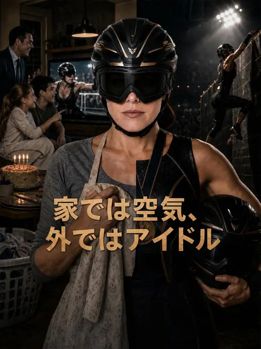 Poster 家では空気、外ではアイドル