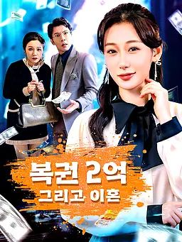 Poster 복권 2억, 그리고 이혼