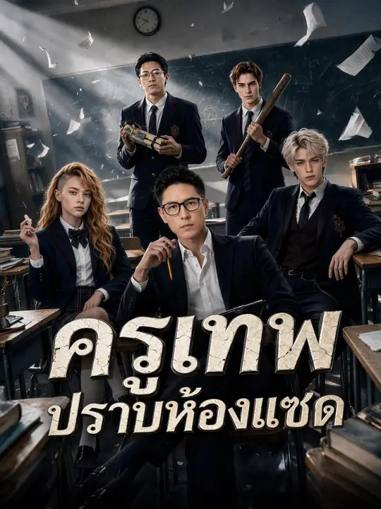 Poster ครูเทพปราบห้องแซด