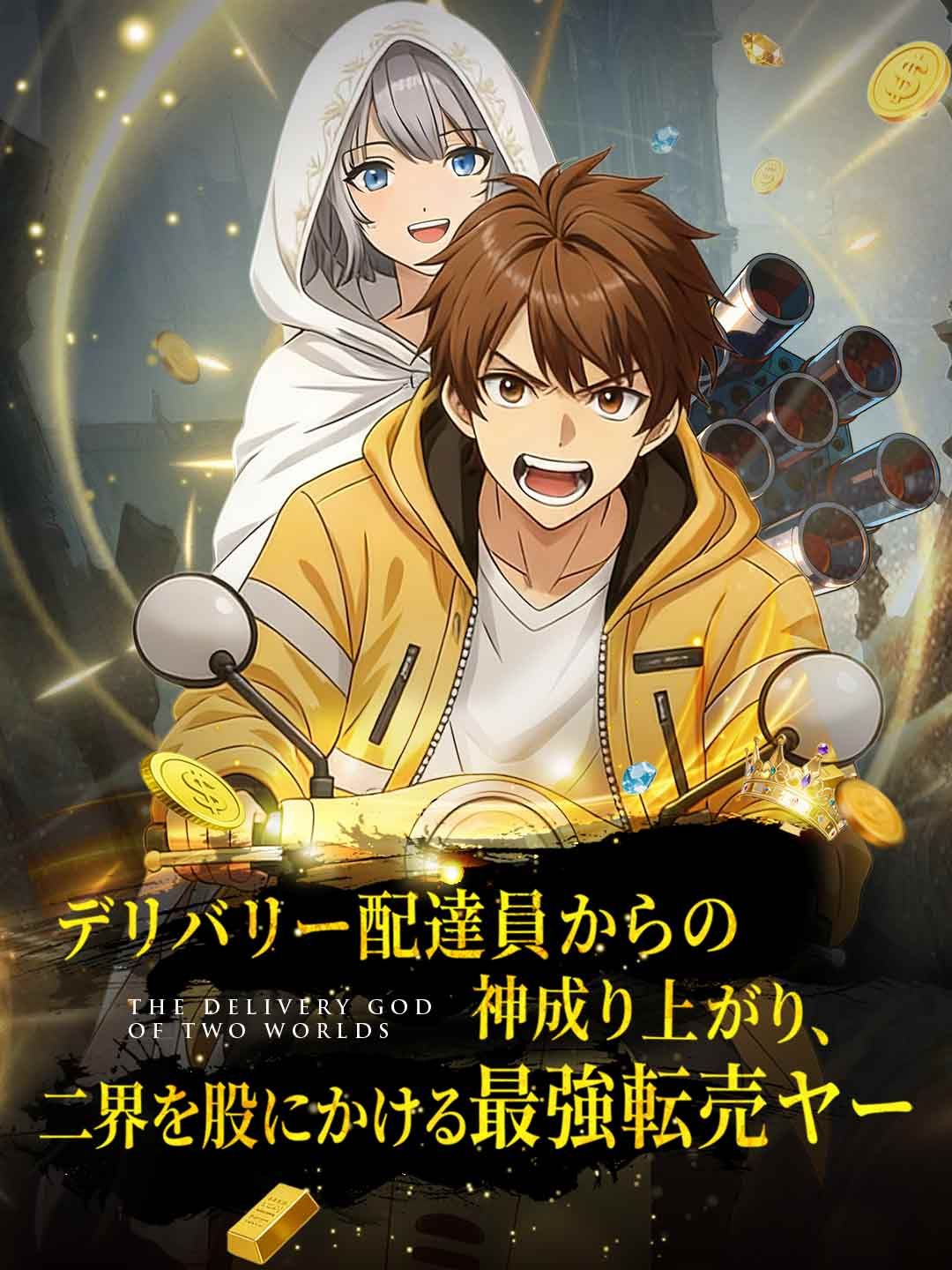 Poster デリバリー配達員からの神成り上がり、二界を股にかける最強転売ヤー