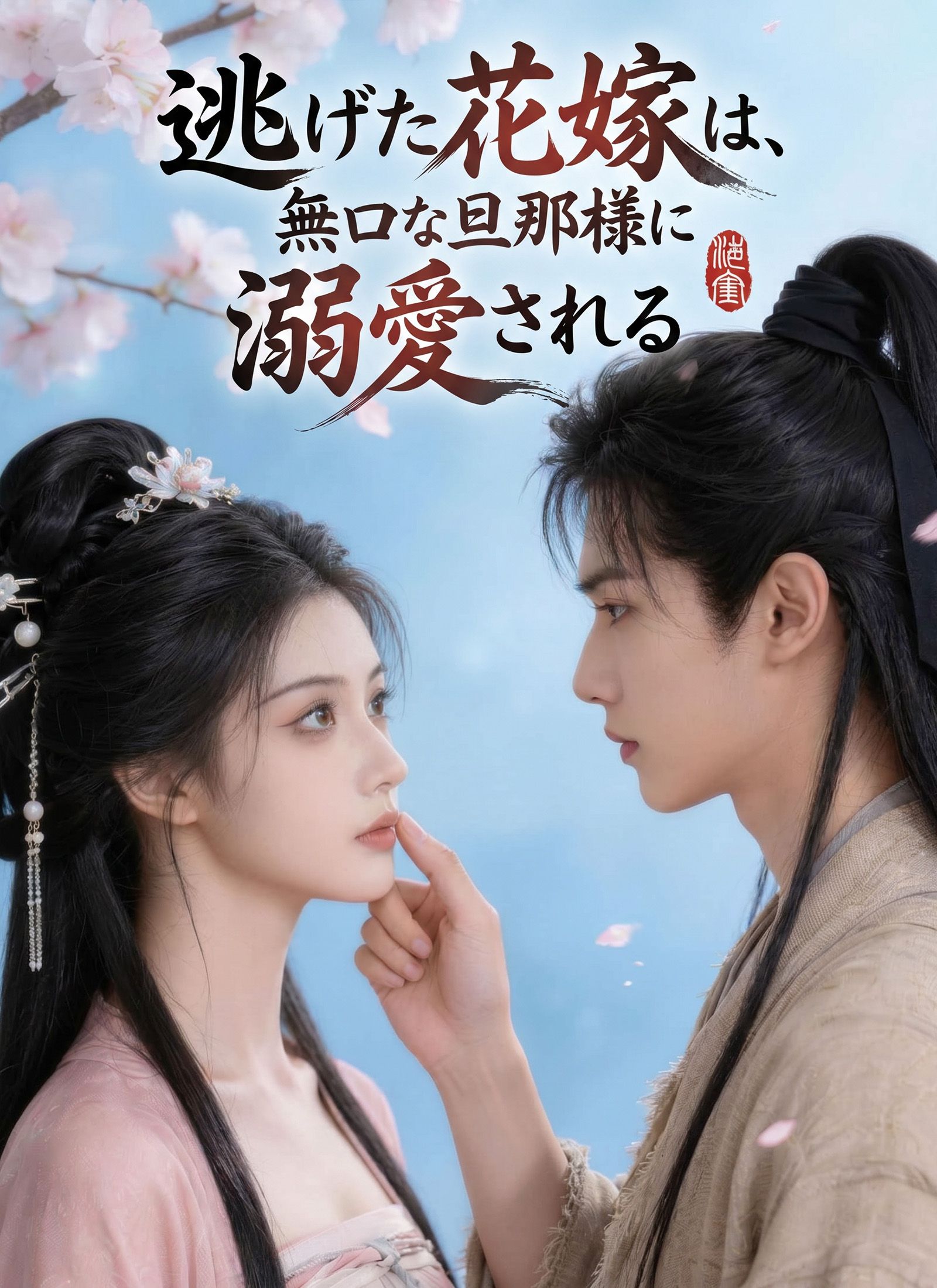 Poster 逃げた花嫁は、無口な旦那様に溺愛される