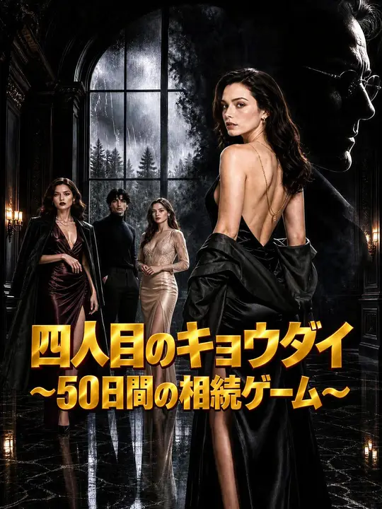 Poster 四人目のキョウダイ～50日間の相続ゲーム～