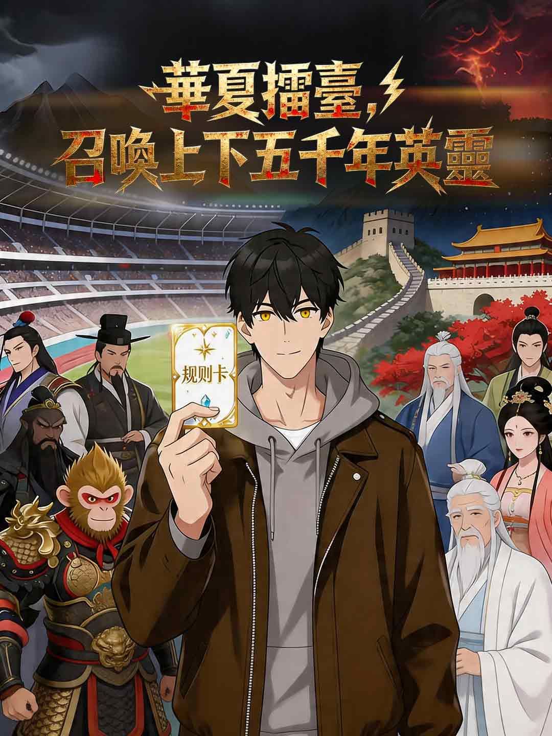 Poster 華夏擂臺，召喚上下五千年英靈
