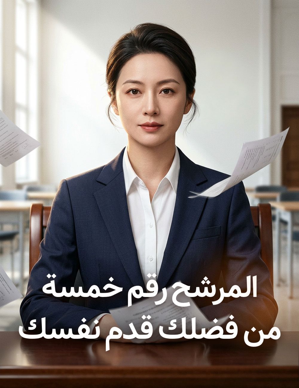 المرشح رقم خمسة، من فضلك قدم نفسك