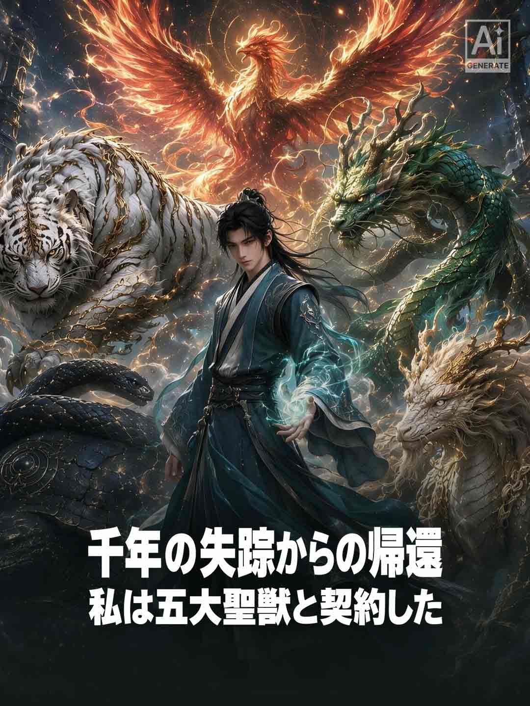 Poster 千年の失踪からの帰還 私は五大聖獣と契約した